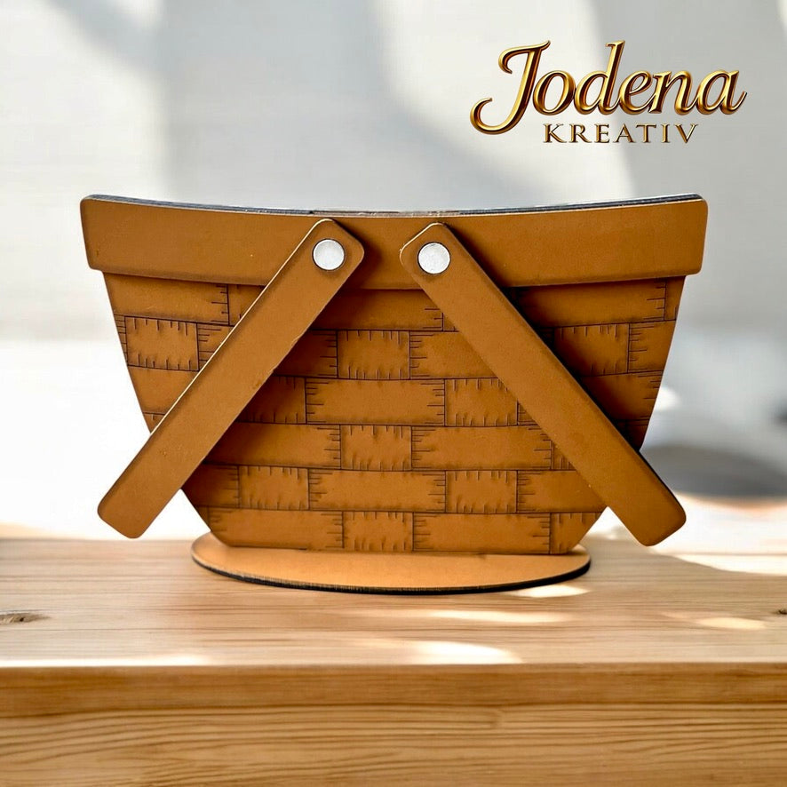 BasisForm: Modularer Dekokorb – Deine flexible und nachhaltige Wohndeko 🧺🔄 - Jodena Kreativ