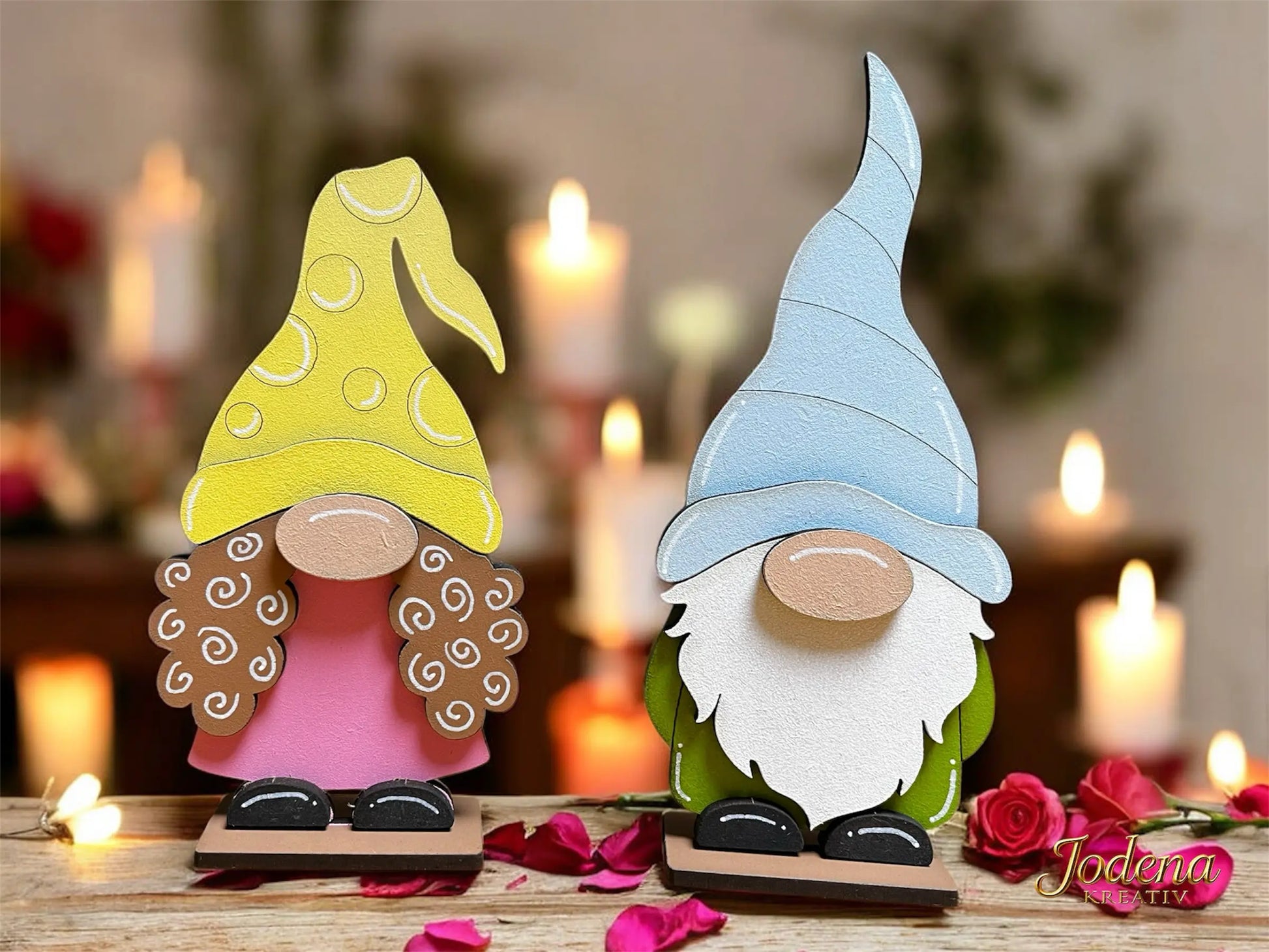 DIYGnomeWichtelpaar_liebevollgeschmueckt