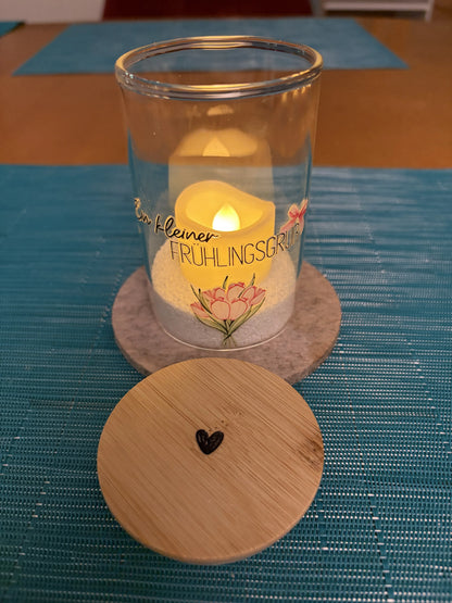 Fruehlingslicht_Glas_Ein_kleiner_Fruehlingsgruss_beleuchtet_1