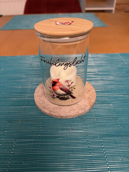 Fruehlingslicht_Glas_Fruehlingslicht_mit_Vogel_2