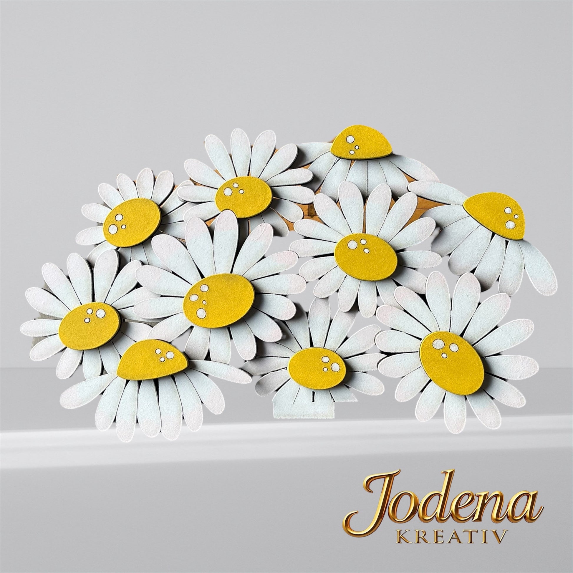  nachhaltige Frühlingsdeko für Zuhause, Osterdeko aus Holz mit Blumenmotiv, handgefertigte Frühlingsdeko aus Holz, Gänseblümchen Dekoration für den Tisch, Blumen Korbeinsatz für dekorative Körbe, Landhausstil Frühlingsdeko aus Holz, romantische Holzdeko mit Blumenmotiv, umweltfreundliche Osterdeko für Frauen, nachhaltige Tischdeko mit Blumen, dekorative Körbeinsatz für Wohnzimmer, handgemachte Blumendeko aus Holz, Frühlingsdeko Geschenk für Mütter, Vintage Deko mit Gänseblümchen, Ostergeschenk für Frauen