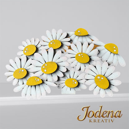  nachhaltige Frühlingsdeko für Zuhause, Osterdeko aus Holz mit Blumenmotiv, handgefertigte Frühlingsdeko aus Holz, Gänseblümchen Dekoration für den Tisch, Blumen Korbeinsatz für dekorative Körbe, Landhausstil Frühlingsdeko aus Holz, romantische Holzdeko mit Blumenmotiv, umweltfreundliche Osterdeko für Frauen, nachhaltige Tischdeko mit Blumen, dekorative Körbeinsatz für Wohnzimmer, handgemachte Blumendeko aus Holz, Frühlingsdeko Geschenk für Mütter, Vintage Deko mit Gänseblümchen, Ostergeschenk für Frauen