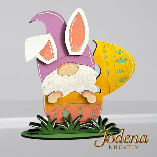 Regalsitter “Wichtel im Osterei” –  Deko für Ostern | Tischdeko | Geschenkidee für Ostern - Jodena Kreativ