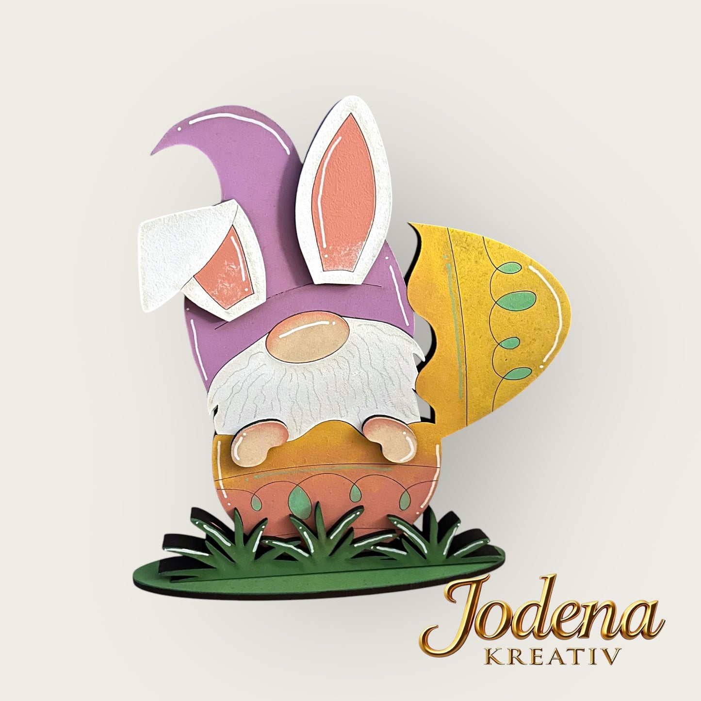 Regalsitter “Wichtel im Osterei” –  Deko für Ostern | Tischdeko | Geschenkidee für Ostern - Jodena Kreativ